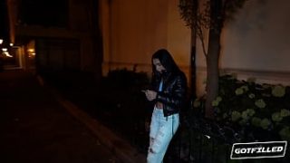 Niebiańska Laska Czarnego Anioła Dostała Porządne Napełnienie
